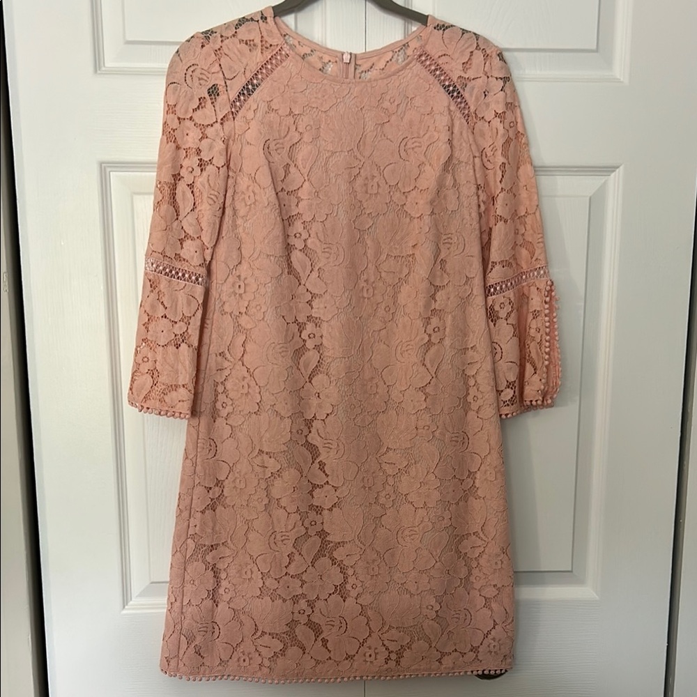 Vince Camuto Blush Lace Dress